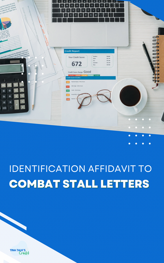 Identification Affidavit to Combat Stall Letters