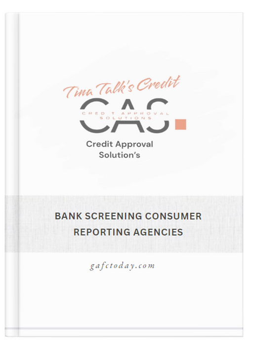 Bank Screening Consumer Reporting Agency's