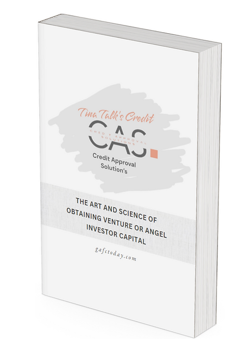 The Art and Science of Obtaining Venture or Angel Investor Capital